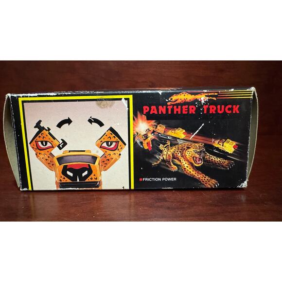 Vintage Panther Truck Friction Power Pow-R-Tron Truck Roboom Transformer W/Box - Picture 2 of 9